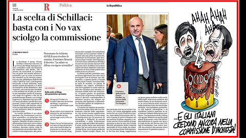🤣​😂​🤣​...E GLI ITALIANI CREDONO ANCORA NELLA COMMISSIONE💉💀⚰️D'INCHIESTA🙈​🙉​🙊...