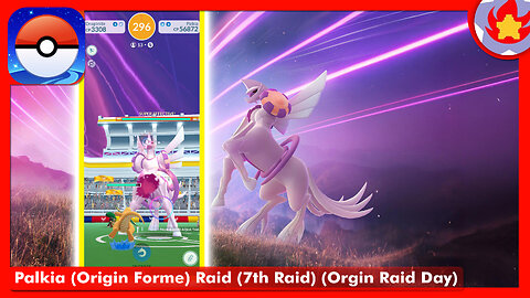 Palkia (Origin Forme) Raid (7th Raid) (Ultra Unlock: Origin Raid Day) | Pokemon GO