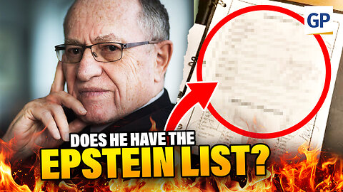 Pam Bondi EXPOSEDi: Dershowitz Says DOJ is HIDING Epstein Client List | Elijah Schaffer