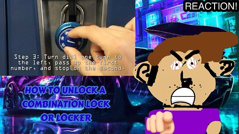 How to Open a Combination Lock or Locker (McCamish Science) (Reaction)