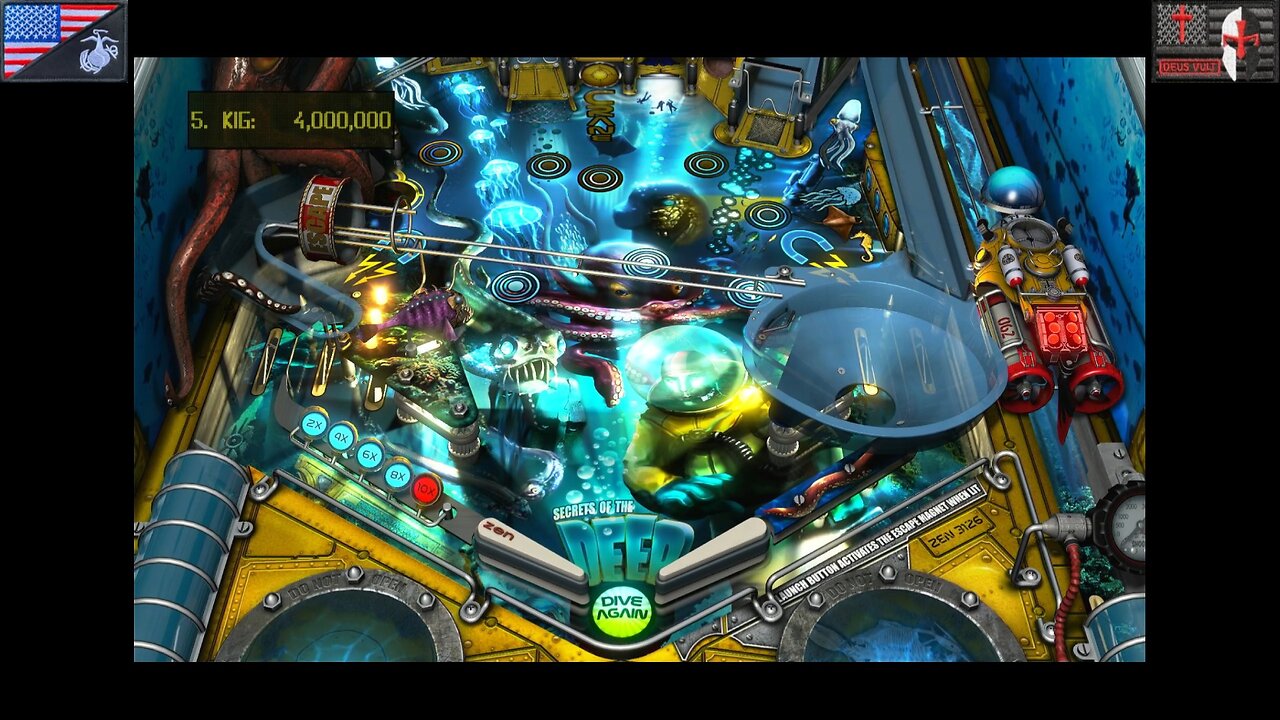 White Lines Wednesdays [S1E18]: "Pinball FX3 - Secrets of the Deep" (PS4 - 2017) [NA Version]