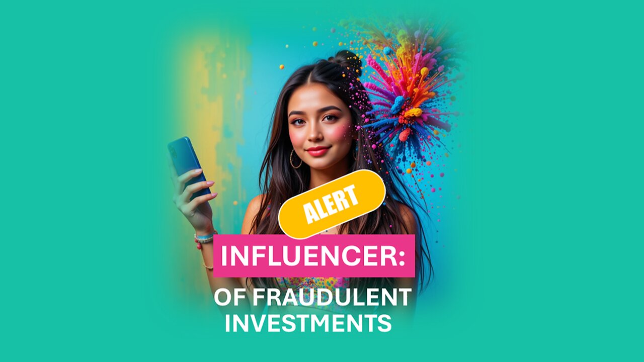 Influencers: Beware - Fraudulent Investments