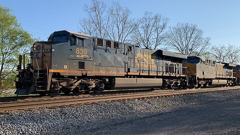 Amtrak gets up close and personal and reveals CSX Train after it passes