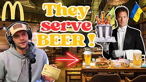 They Dress Up for McDonald’s?! 😳🍟 Luxury Dining in Ukraine?!