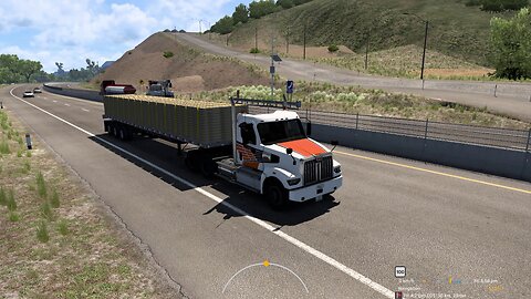 ATS, Uphill 7% grade, Western Star 49x, 25 t, automatic transmission