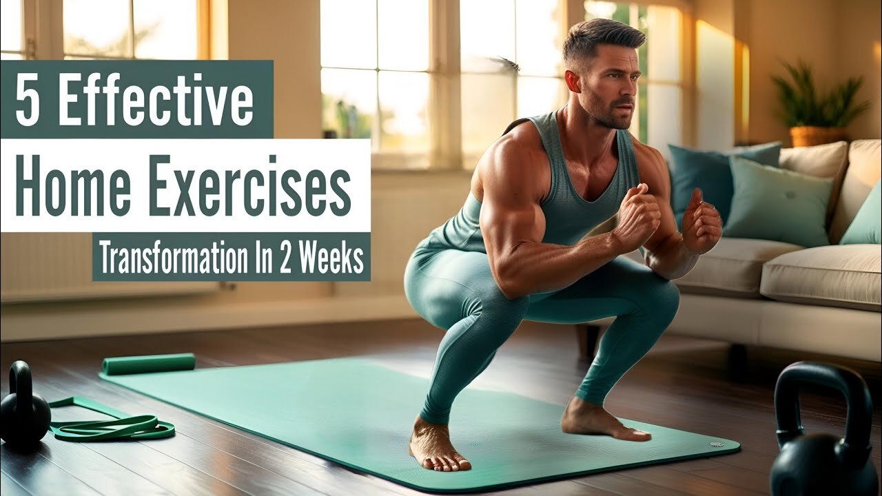 5 Easy But Effective Home Exercises