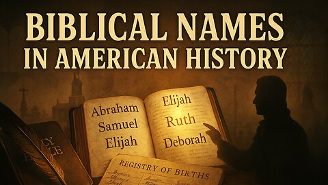 Biblical Names in American History