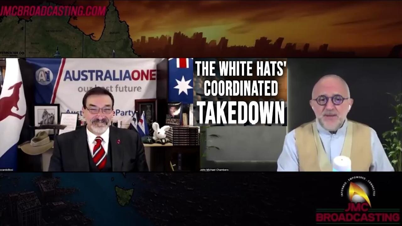 The White Hats' Coordinated Takedown of Deep State Systems ~ Riccardo Bosi w/ JMC