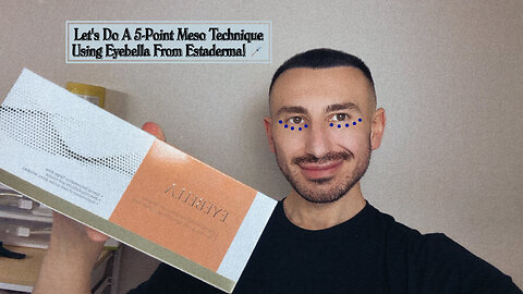 Let's Do A 5-Point Under Eye Meso Treatment Using Eyebella PN From Estaderma!