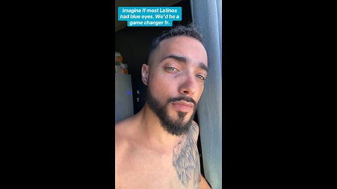 IF ONLY! lol I like my brown eyes though #latino #blueyes #fashion #skincare #haircare