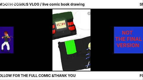 LIVE COMIC BOOK DRAWING 17
