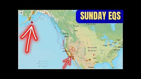 Cluster of Earthquakes Alaska Area. EQ Swarm Southern California. Sunday update.