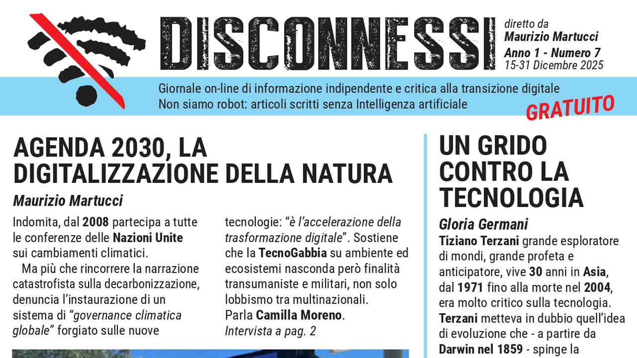 Disconnessi, Natura digitalizzata