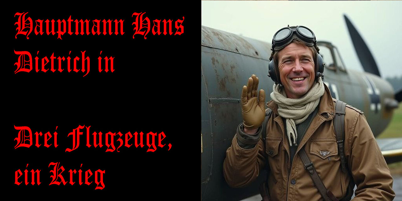 Hauptmann Hans Dietrich in Three Planes, One War