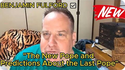 JEWISH POPE SIGNALS A NEW ERA--PART OF TRUMP PLAN?