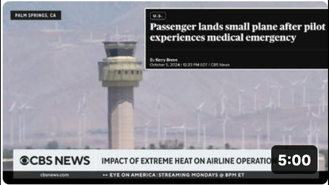 "Increasing Airplane Crashes Linked to Climate Change"