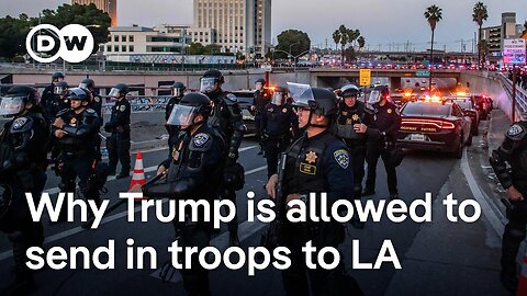 Expert: LA rioting 'not protected by our civil rights' | DW News