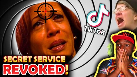 🚨TikTokers LOSE IT After Trump REVOKES Kamala Harris Secret Service Protection!