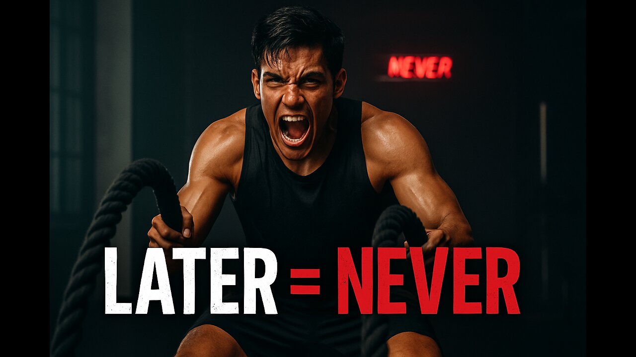 Do It Now. Later Becomes Never. [