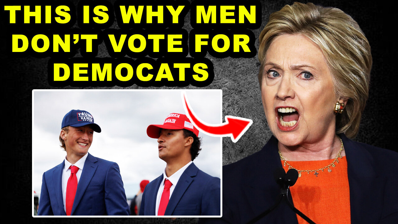 No Men Are Voting Democrat Ever Again, SHOCKING Data Reveals