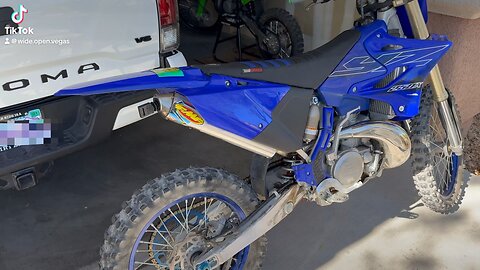 YZ 250x cold start up