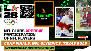 Conference Finals Begin, NFL Players to Olympics, & Charles Schwab Golf