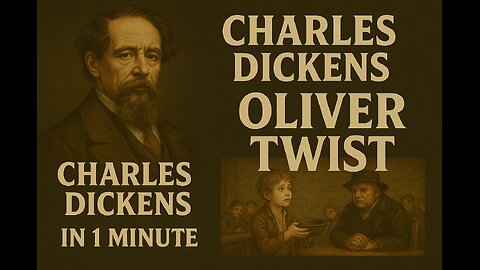 Oliver Twist in 1 Minute | Poverty, Crime, and the Cry for Kindness