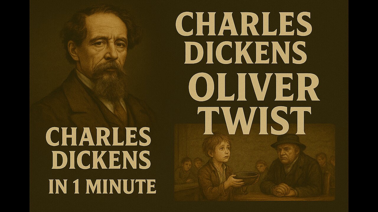 Oliver Twist in 1 Minute | Poverty, Crime, and the Cry for Kindness