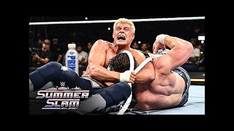 John Cena vs. Cody Rhodes WWE Title Street Fight SummerSlam 2025 highlights - WWE