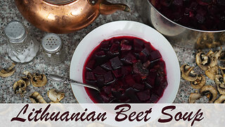 Lithuanian Beet Soup Recipe