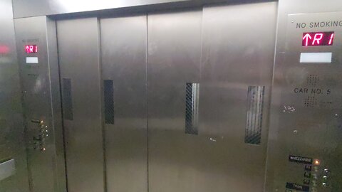 High Speed Elevators at the Forest Glenn Metro Station in Silver Spring, Maryland