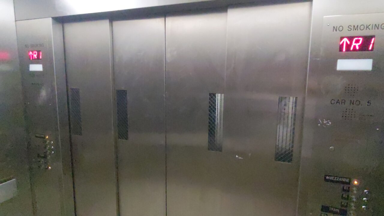 High Speed Elevators at the Forest Glenn Metro Station in Silver Spring, Maryland