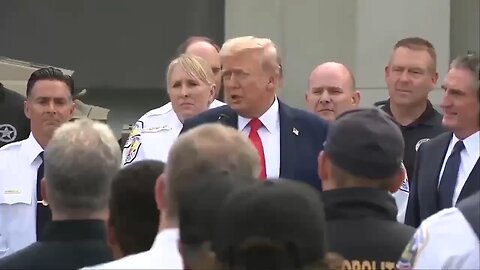 PRES. TRUMP: "I just wanted to thank you. You're doing incredible.