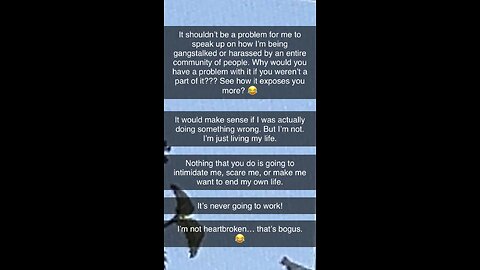 It shouldn’t be a problem for me to speak up for myself