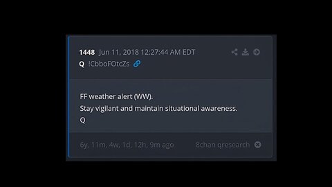 Cloudy With a Chance of FF
