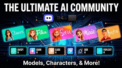 Don't Buy AI Tools! They All Are Included in This Community Like CHATGPT, GROK, GEMINI & More!