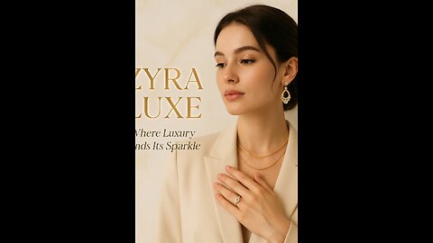“Sparkle in Style ✨ Designer Jewellery by Zyra Luxe”