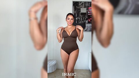 Chocolate brown. Satin skin. A silhouette you won’t forget✨🍫| Brabic.com