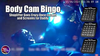 Body Cam Bingo! Shoplifter Goes Crazy Once Caught and Screams for Daddy