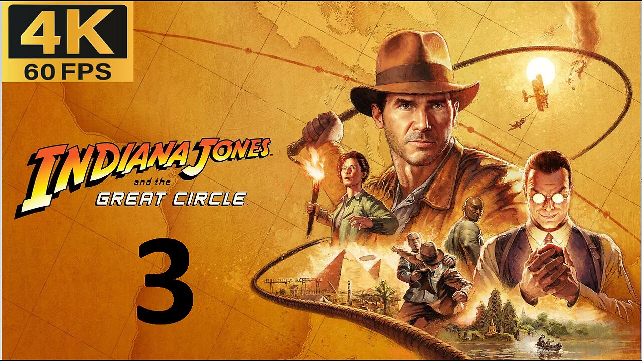 Indiana Jones y El Gran Circulo - El DIRIGIBLE y viaje a Gizeh #3