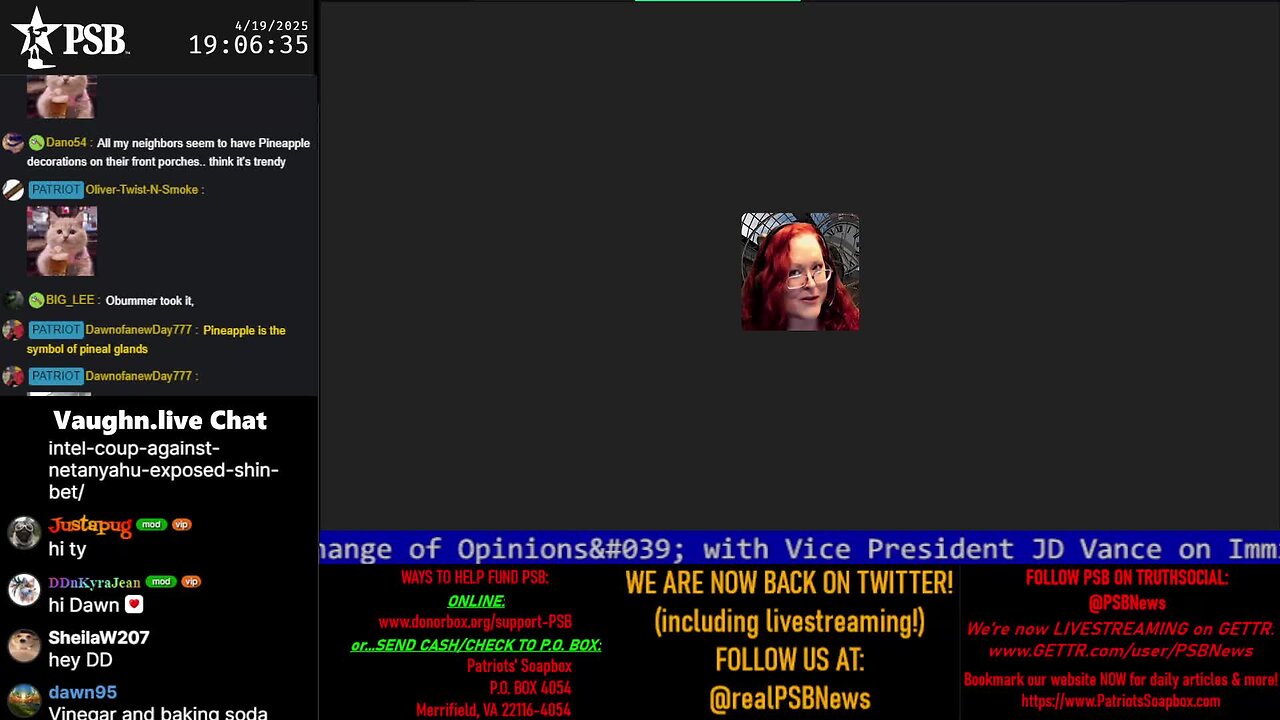 2025-04-19 19:02 EDT - On a Wing and a Prayer: with Deb65