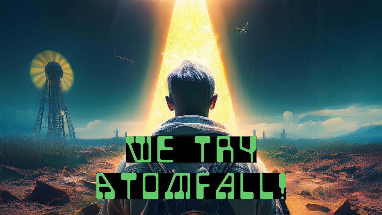 We Try The New AtomFall Game! 100 FOLLOWER GOAL!