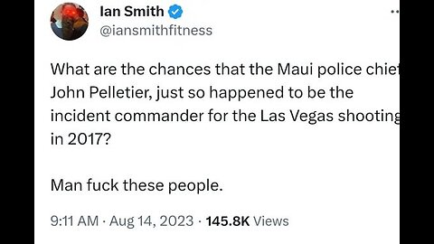 Las vegas shooting & lahaina fire Maui dem Police Chief john pelletier Implicated In Diddy R@pe Case