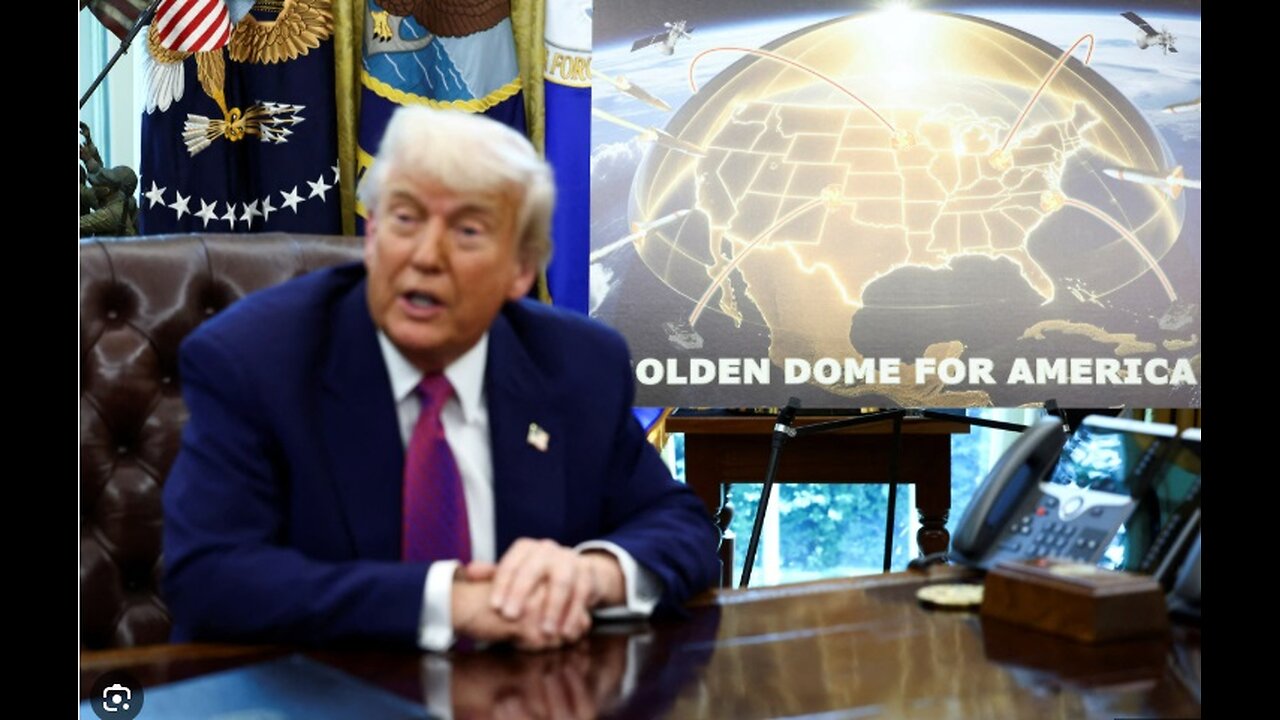 Pentagon Golden Dome to Have 4-layer Defense System, Slides Show