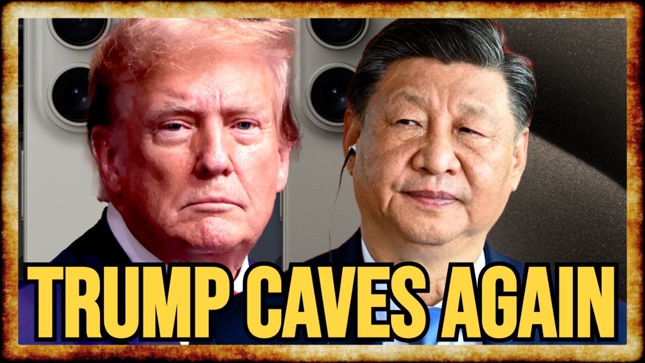 Trump Caves AGAIN, EXEMPTS Tech From China Tariffs