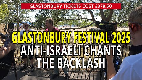 Glastonbury Festival 2025 | Anti Israeli chants | Bob speaks his mind #israel #ukpolitics