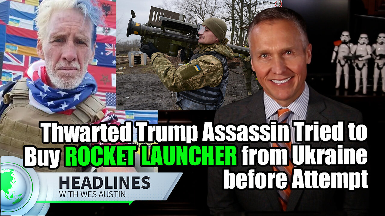 Thwarted Trump Assassin Tried to Buy Rocket Launcher from Ukraine before Attempt [Ryan Routh]