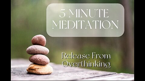 Narrated 5 Minute Meditation | Tranquil, Calm Mind