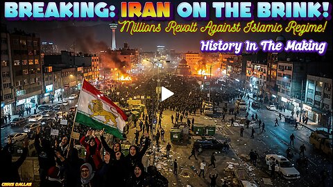 Breaking: Iran On The Brink! Millions Revolt Against Islamic Regime! History In Making! Media Silent