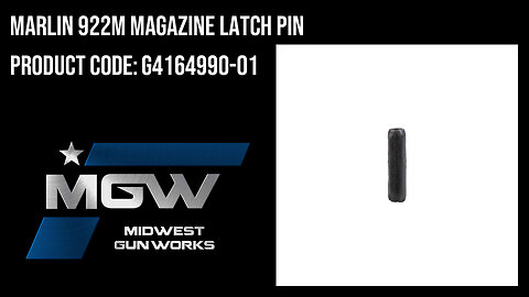 Marlin 922M Magazine Latch Pin - G4164990-01
